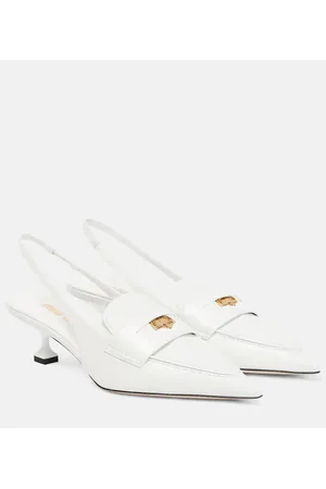 Miu Miu Slingback-Pumps aus Leder