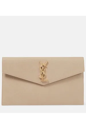 Saint Laurent Clutch Uptown aus Leder