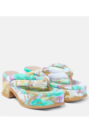 DRIES VAN NOTEN Bedruckte Sandalen