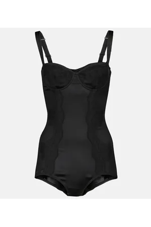 Dolce & Gabbana Body aus Seide mit Spitze