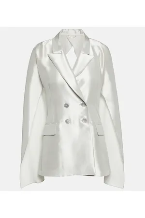 Max Mara Bridal Blazer Pasta aus einem Seidengemisch