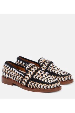 Chloé Chloé Loafers Kalya aus Häkelstrick