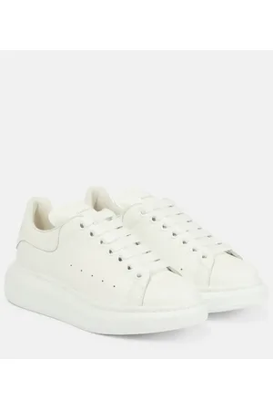 Alexander McQueen Sneakers Oversized aus Leder