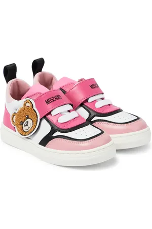 Moschino Sneakers Teddy Bear mit Leder