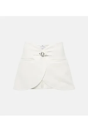Courrèges Courrèges Minirock Ellipse aus Twill