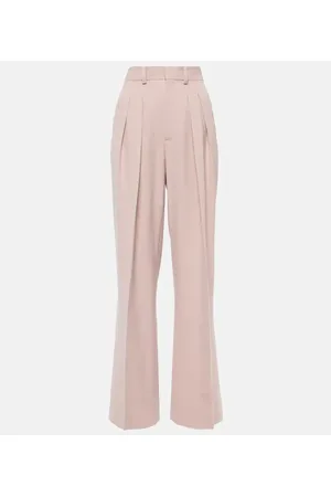 Victoria Beckham Weite High-Rise-Hose