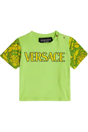 VERSACE Baby T-Shirt Barocco Silhouette