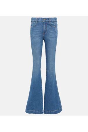 Stella McCartney Mid-Rise Flared Jeans