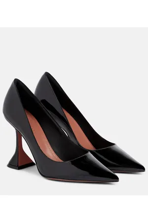 Amina Muaddi Pumps Ami aus Lackleder
