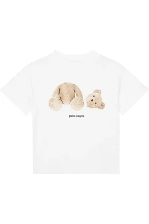 Palm Angels Bedrucktes T-Shirt aus Baumwolle