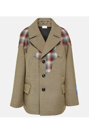 Maison Margiela X Pendleton Jacke aus einem Baumwollgemisch