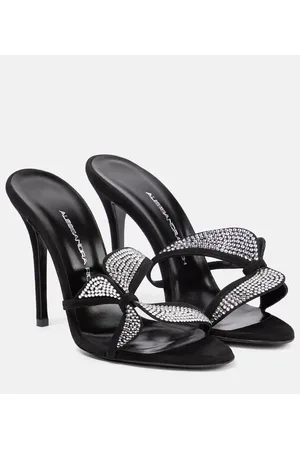 Alessandra Rich Sandalen aus Leder