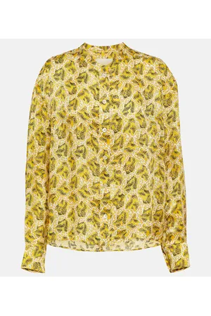 Isabel Marant Bedruckte Bluse Leidy aus Satin