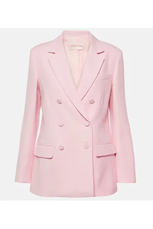 VALENTINO Blazer aus Wolle und Seide