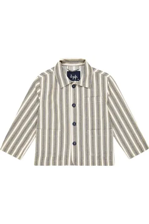 Il gufo Jacke aus einem Baumwollgemisch