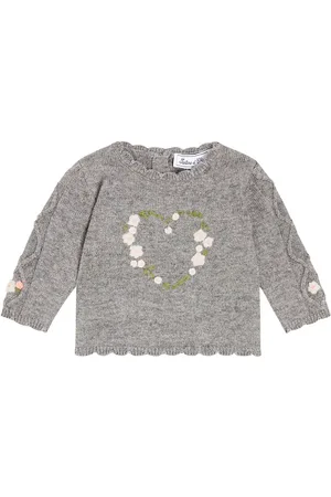 Tartine Et Chocolat Baby Pullover aus einem Wollgemisch