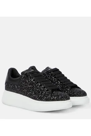 Alexander McQueen Sneakers Oversized mit Glitter