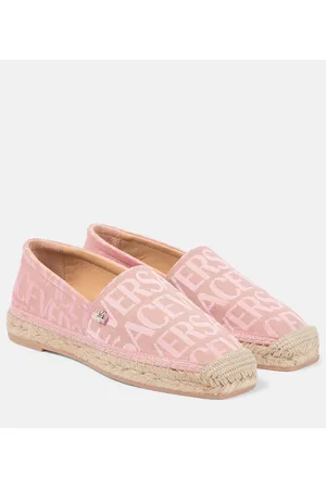 VERSACE Espadrilles Allover aus Canvas