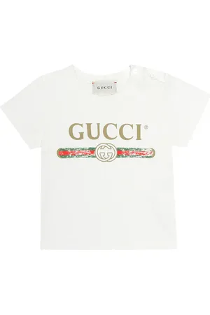 Gucci Baby T-Shirt aus Baumwolle