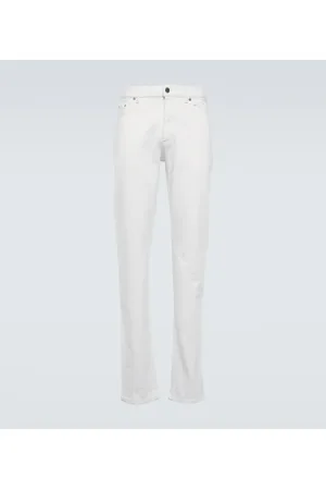 Ermenegildo Zegna Mid-Rise Slim Jeans Roccia