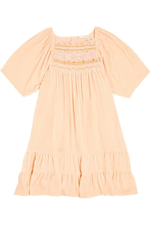 Louise Misha Gesmoktes Kleid Olivina