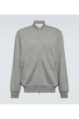 Brunello Cucinelli Jacke aus Kaschmir und Baumwolle