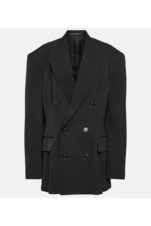 Balenciaga Blazer Cinched aus Wolle