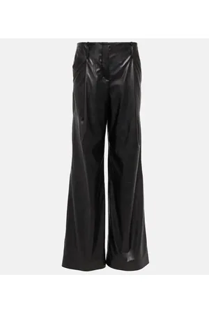Dorothee Schumacher Hose Sleek Comfort aus Lederimitat