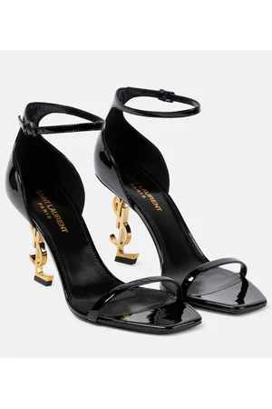 Saint Laurent Sandalen Opyum 85 aus Lackleder