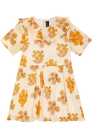 Mini Rodini Bedrucktes Kleid aus Baumwolle