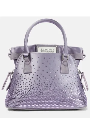 Maison Margiela Schultertasche 5AC Classique Micro aus Satin