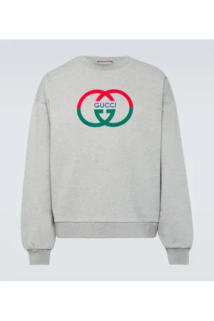 Gucci Sweatshirt Interlocking G aus Baumwoll-Jersey