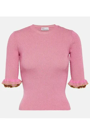 RED Valentino Top aus einem Wollgemisch