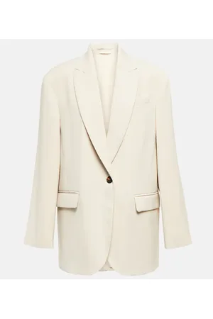 Brunello Cucinelli Blazer aus einem Wollgemisch