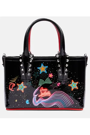 Christian Louboutin Tote Cabata Mini aus Lackleder