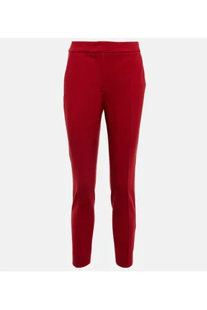 Max Mara Cropped-Hose Pegno aus Jersey