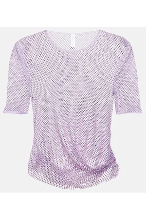 Simkhai Cropped-Top Electra aus Mesh