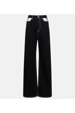 Maison Margiela High-Rise Wide-Leg Jeans