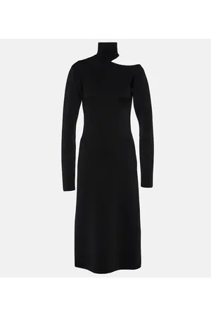 Salvatore Ferragamo Midikleid aus Jersey