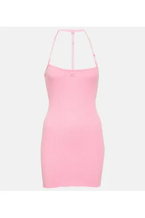 Courrèges Courrèges Minikleid aus Rippstrick