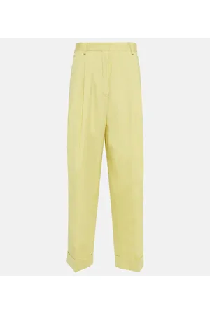 DRIES VAN NOTEN Hose aus Baumwollpopeline