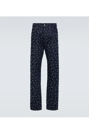 Lanvin Verzierte Straight Jeans