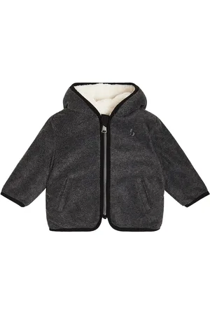BONPOINT Baby Kapuzenjacke Dolovan mit Faux Fur