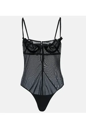 Y / PROJECT Body Wire Brasier aus Mesh