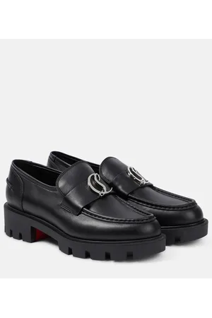 Christian Louboutin Loafers CL Moc Lug aus Leder
