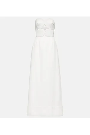 Adriana Degreas Maxikleid aus Matelassé