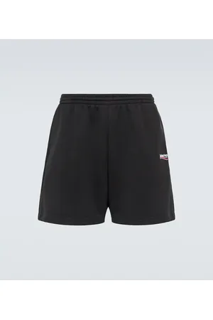 Balenciaga Bedruckte Shorts aus Baumwoll-Jersey