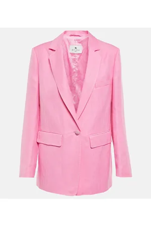 Etro Blazer aus Seide und Leinen