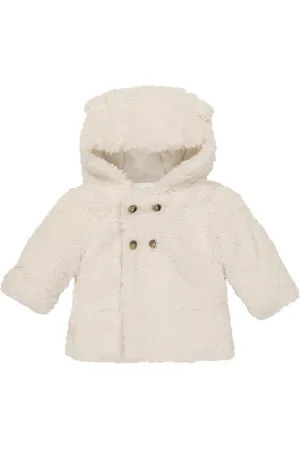 Tartine Et Chocolat Mantel aus Faux Shearling
