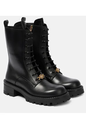 VERSACE Schnürstiefel Vagabond aus Leder